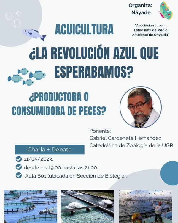 Charla + Debate: Acuicultura ¿La revolución azul que esperabamos?