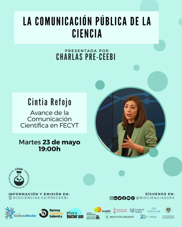 Charla Pre-CEEBI | La comunicación pública de la ciencia