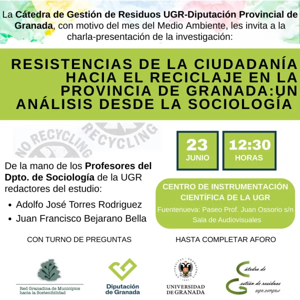 Resistencias de la ciudadanía hacia el reciclaje en la provincia de Granada: un análisis desde la sociología