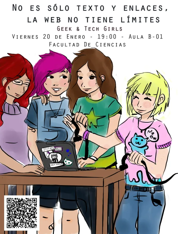 Charla: No es sólo texto y enlaces, la web no tiene límites
