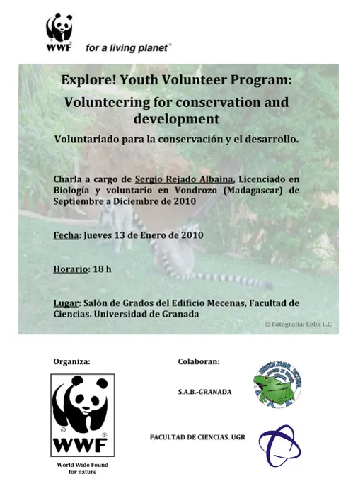 Conferencia gratuita: "Conservación en Madagascar: El Programa Explore! de WWF"