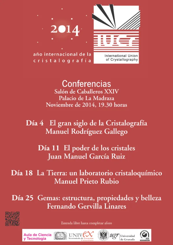 2014 Año Internacional de la Cristalografía. Ciclo de Conferencias 