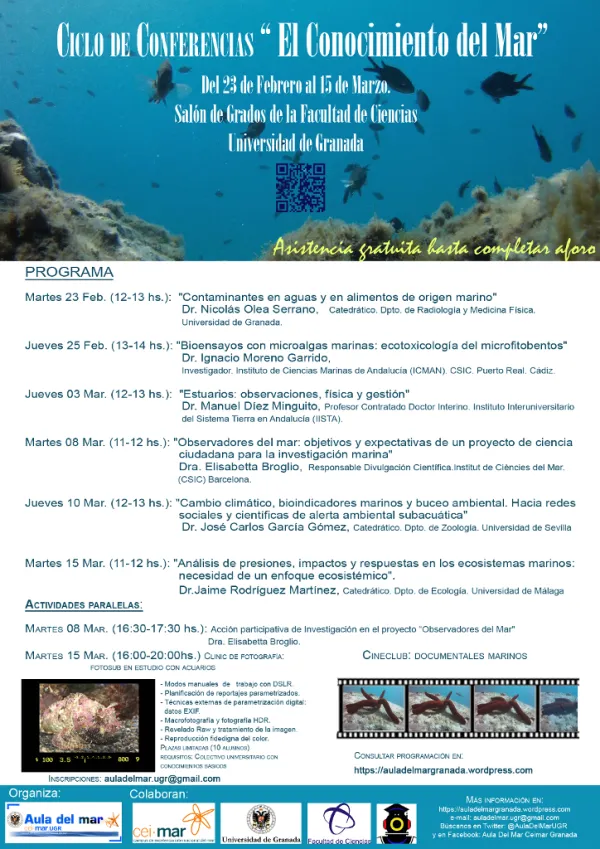 Ciclo de Conferencias ” El Conocimiento del Mar”
