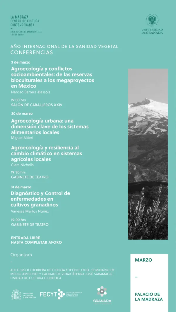 Conferencia Agroecología y conflictos socioambientales: de las reservas bioculturales a los megaproyectos en México 