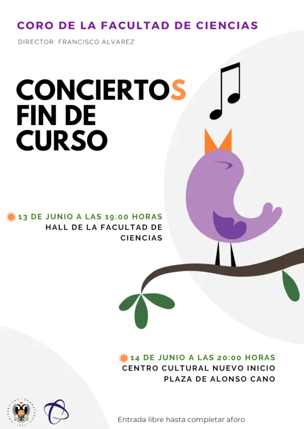 Conciertos de Fin de Curso 2018/2019 del Coro de la Facultad de Ciencias
