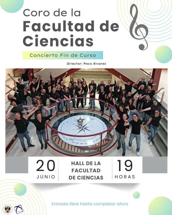 Conciertos de Fin de Curso 2023/2024 del Coro de la Facultad de Ciencias 