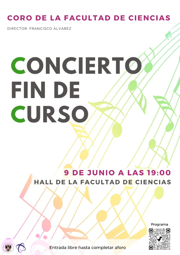 Concierto de Fin de Curso 2021/2022 del Coro de la Facultad de Ciencias