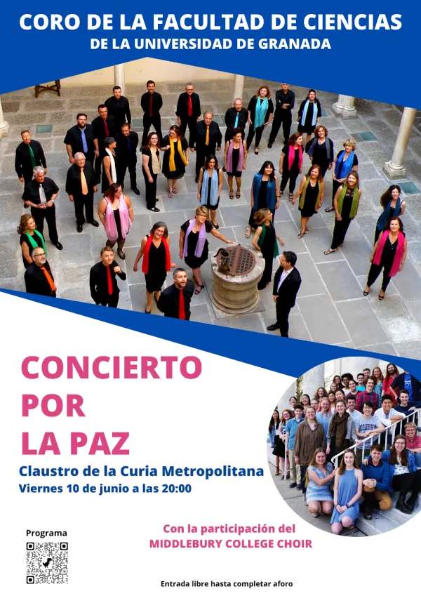 Concierto por la Paz del Coro de la Facultad de Ciencias 