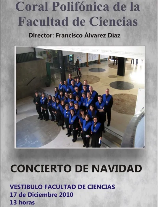 Concierto de Navidad de la Coral Polifónica de la Facultad de Ciencias