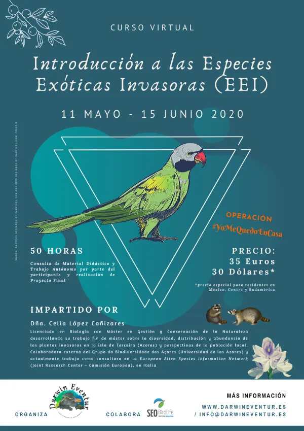 Curso virtual "Introducción a las Especies Exóticas Invasoras"