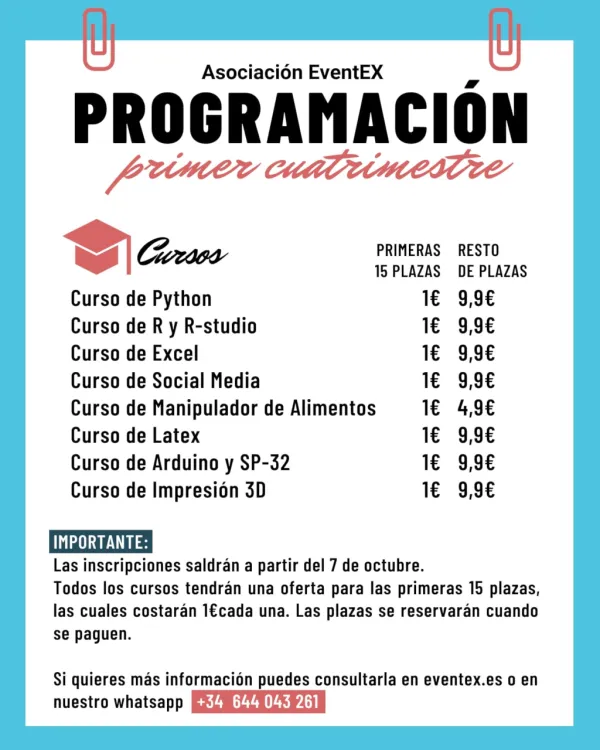 Cursos para universitarios a 1€