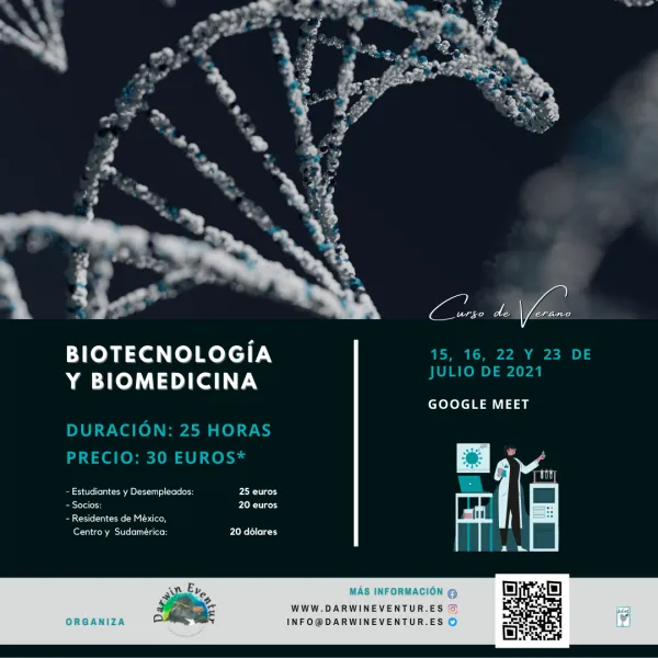 Curso de Verano Virtual: Biotecnología y Biomedicina