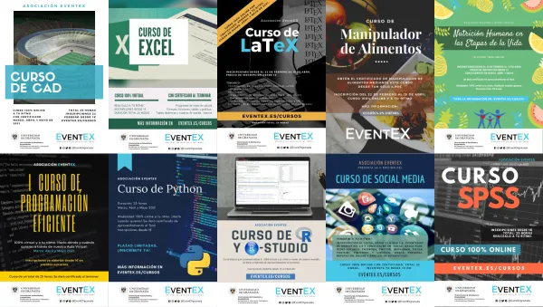 Cursos virtuales de Eventex 2021