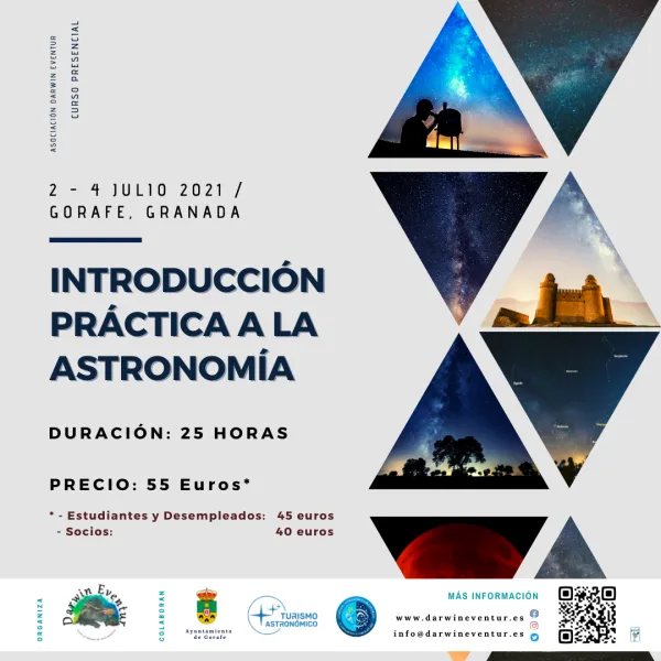 Curso presencial: Introducción práctica a la Astronomía