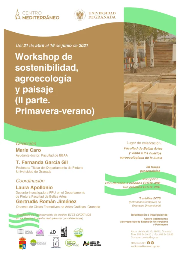 Workshop de sostenibilidad, agroecología y paisaje. 2º Fase: Primavera - verano