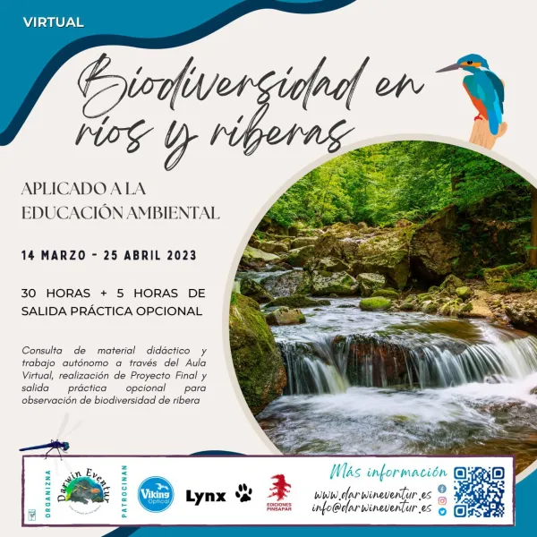 Biodiversidad en ríos y riberas aplicado a la Educación Ambiental