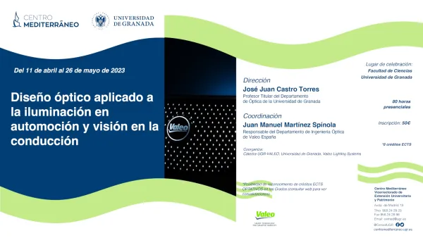 Diseño óptico aplicado a la iluminación en automoción y visión en la conducción