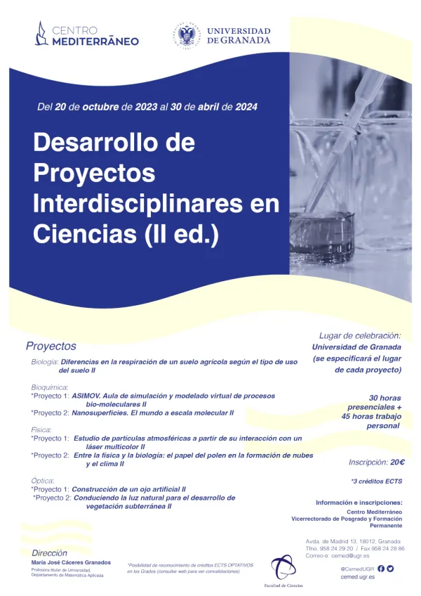 Desarrollo de proyectos interdisciplinares en Ciencias (II ed.)