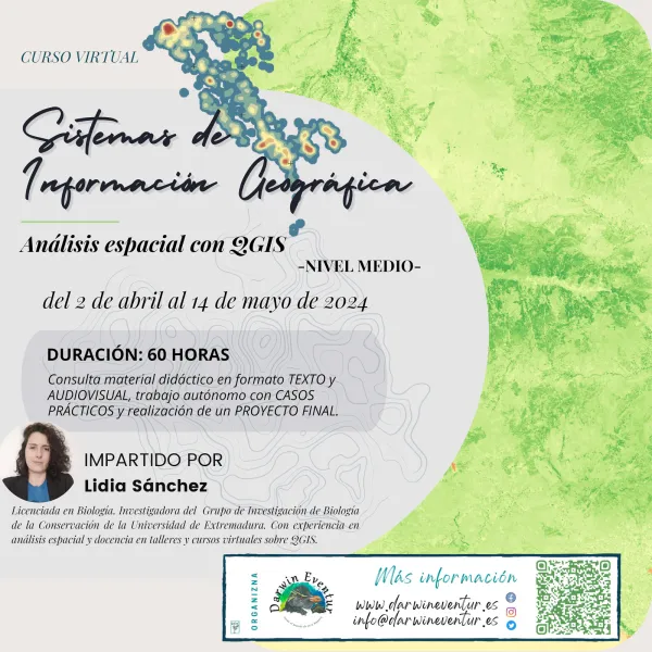 Sistemas de Información Geográfica: Análisis espacial con QGIS - Nivel Medio