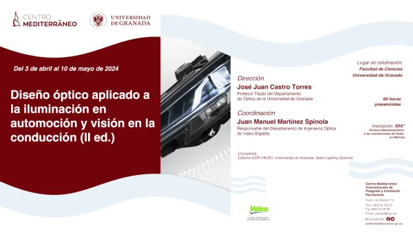 Diseño óptico aplicado a la iluminación en automoción y visión en la conducción (2ª Edición)