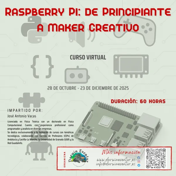 Raspberry Pi: De Principiante a Maker Creativo 