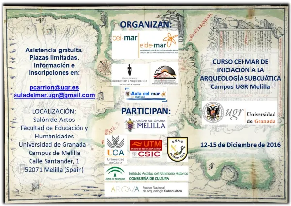 I Curso Cei·Mar de Iniciación a la Arqueología Subacuática