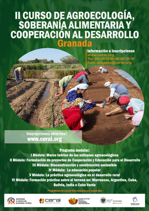 II Curso de Agroecología Soberanía Alimentaria y Cooperación al Desarrollo