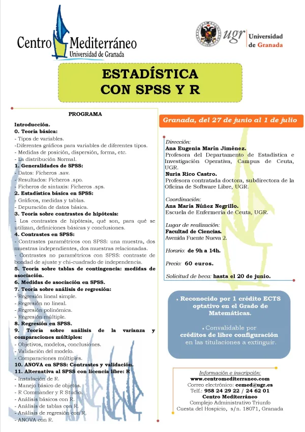 Curso: Estadística con Spss y R (II ed.) 