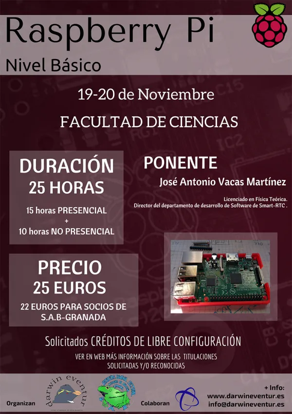 Curso "Raspberry Pi: nivel básico"