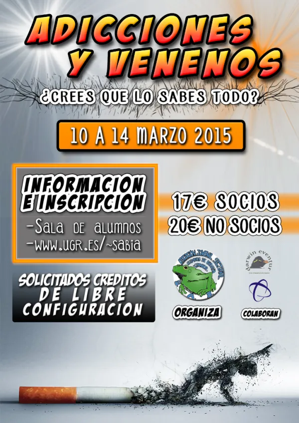 Adicciones y Venenos: ¿Crees que lo sabes todo?