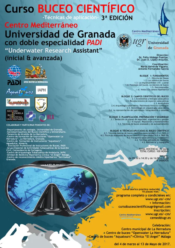 Curso de Buceador Científico (3ª ed.)