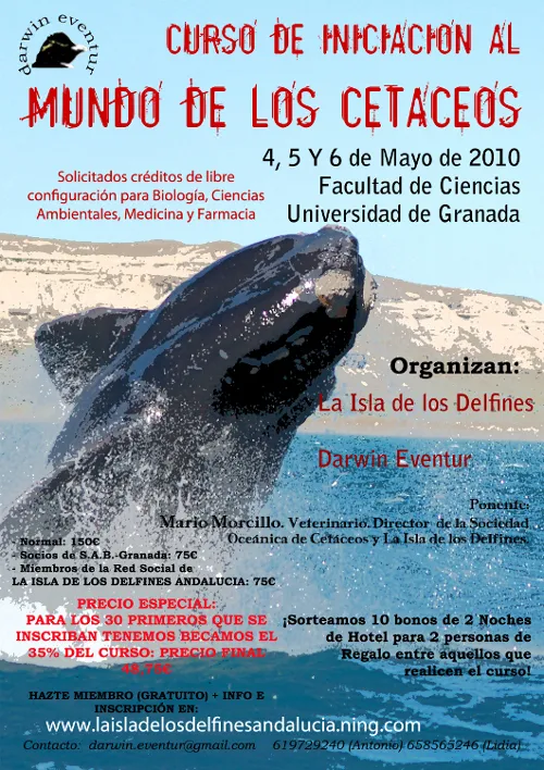 Curso de Iniciación al Mundo de los Cetáceos