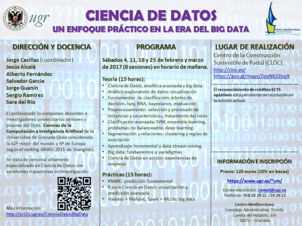 Ciencia de Datos: Un Enfoque Práctico en la Era del Big Data 3ª Edición