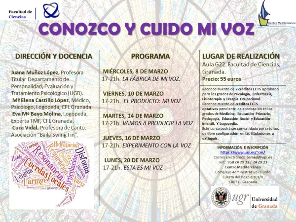 Curso: Conozco y Cuido mi voz 