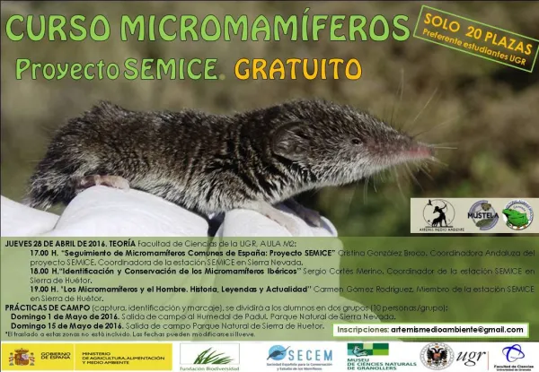 Curso Micromamiferos. Proyecto Semice 