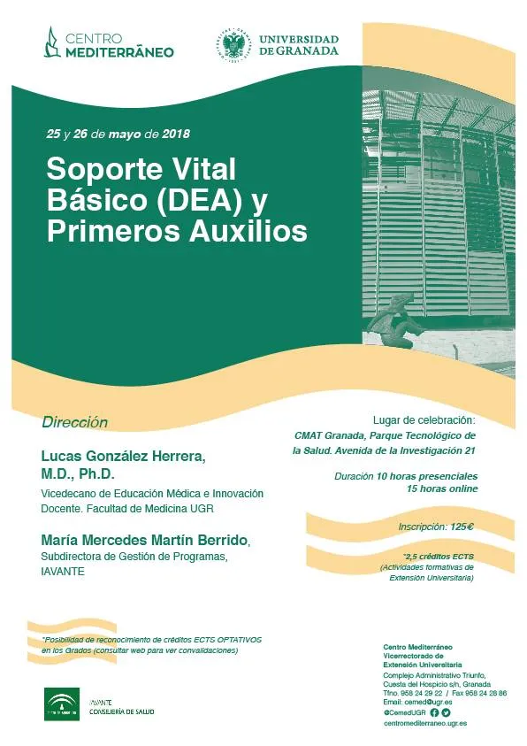 Curso: Soporte Vital Básico (DEA) y Primeros Auxilios (2018)