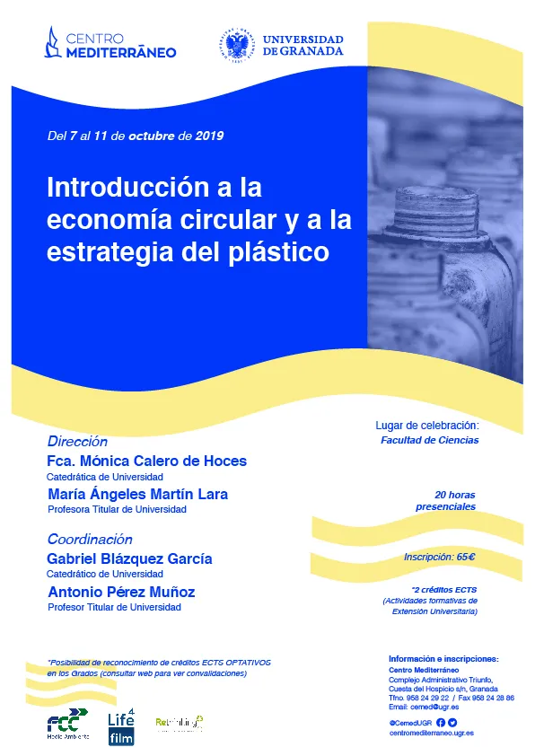 Introducción a la economía circular y a la estrategia del plástico