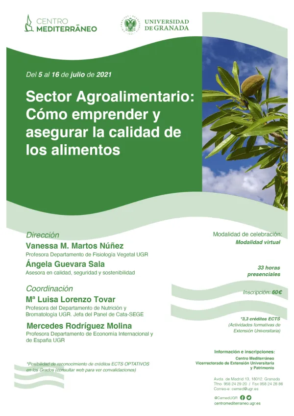 Sector Agroalimentario: Cómo emprender y asegurar la calidad de los alimentos.