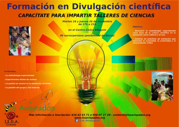 Formación en divulgación científica 