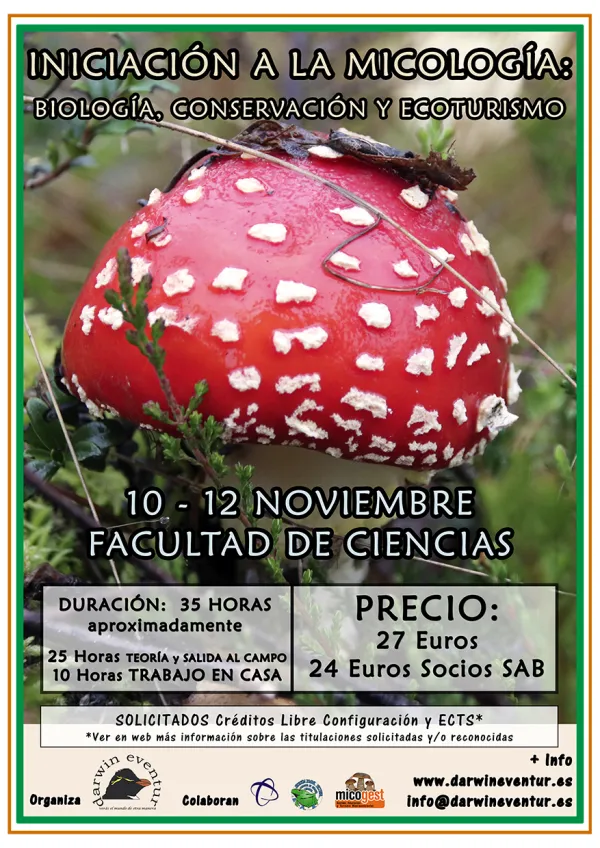 Iniciación a la micología: biología, conservación, y ecoturismo 