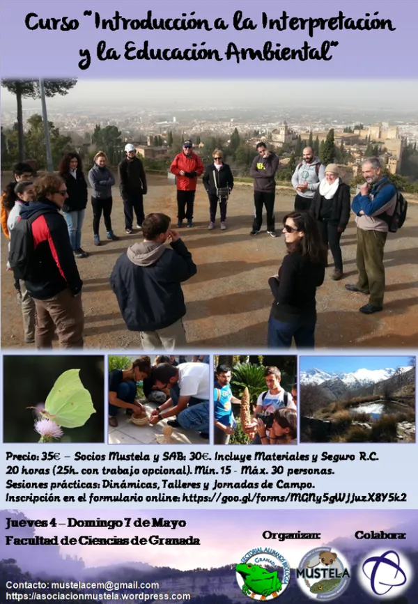 Curso “Introducción a la Interpretación y la Educación Ambiental”