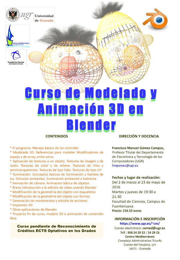Curso de Modelado y Animación 3D en Blender