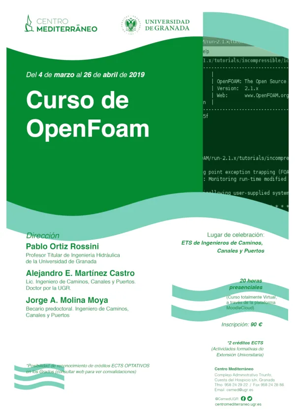 Curso de OpenFOAM (Curso virtual)
