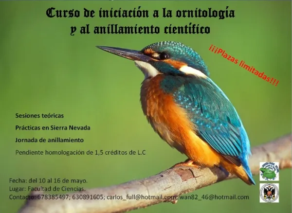 Curso de iniciación a la Ornitología y al anillamiento científico