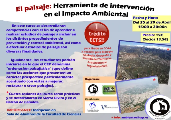 El paisaje: herramienta de intervención en el Impacto Ambiental 