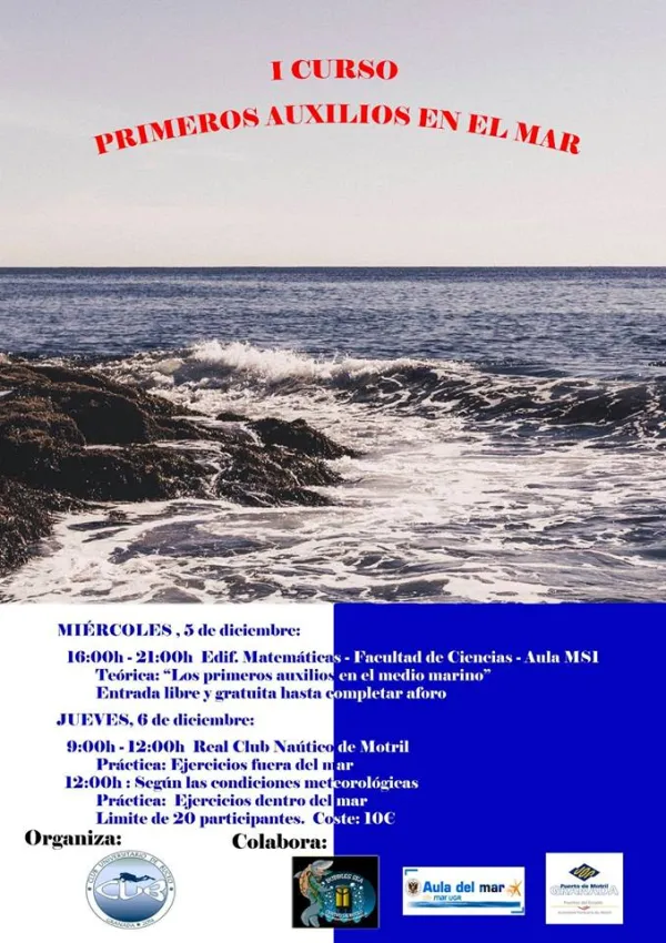 I Curso sobre primeros auxilios en el Mar