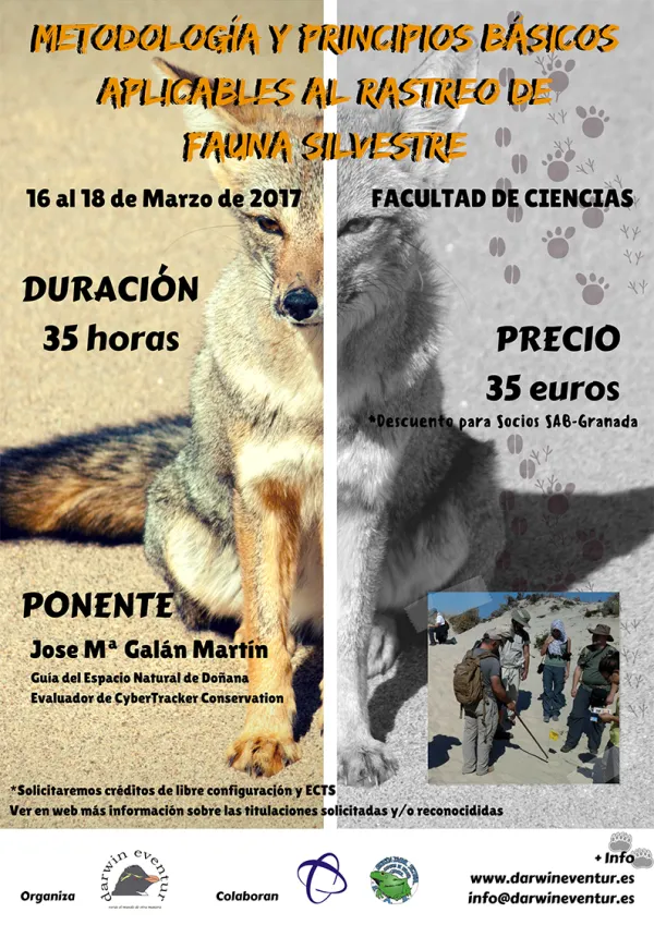 Metodología y principios básicos aplicables al rastreo de fauna silvestre