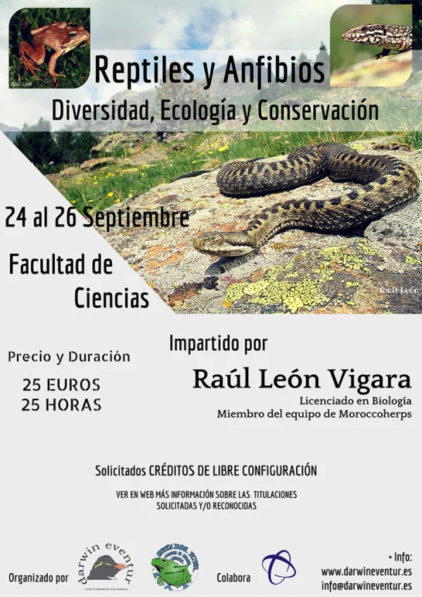 Reptiles y Anfibios: diversidad, ecología y conservación