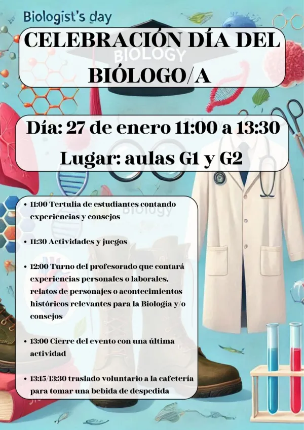 Celebración Día del Biólogo/a
