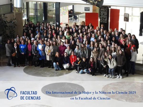 Foto tradicional del Día Internacional de la Mujer y la Niña en la Ciencia. Facultad de Ciencias 11/2/25